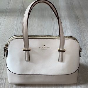 Kate Spade satchel purse with extra strap for crossbody
